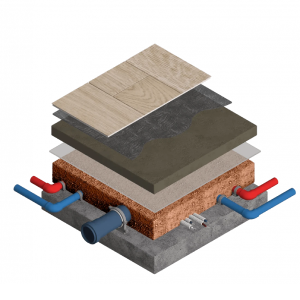 Полы с коммуникациями